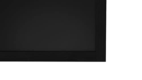 ALLboards chalkboard with black painted wooden frame 120x90cm, writing board, chalk + accessory set, for hanging on wall, blackboard, ideal for gastronomy.