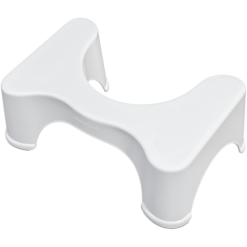 Squatty Potty Original Bathroom Toilet Stool, 7-inch Height, White