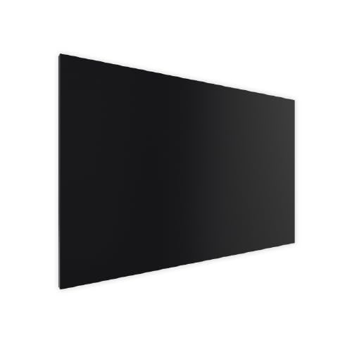 ALLboards Metallic Magnetic Board CHALKBOARD BLACK 90x60cm MetalBoards Memo Board for any type of magnets Magnetic pin board + 6 chalks, 10 magnets, and eraser