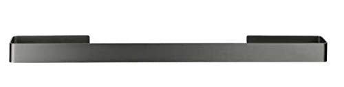 WENKO Montella towel holder, mounting with Strip-it special adhesive pad, 61 x 4 x 6 cm, Anthracite