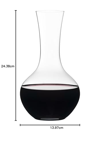 Riedel 0484/23 Vivant balloon decanter, crystal, clear.