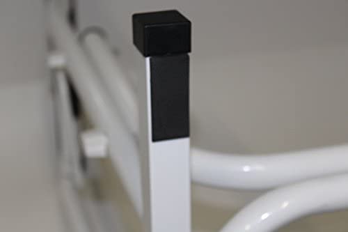 HeRo24 WC riser aid - mobile toilet support frame - handle for bathroom - support rail - grab bar.