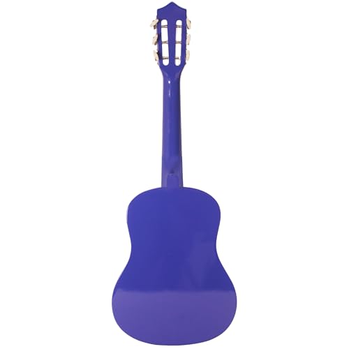 Music Alley MA-52 Classical Acoustic Guitar for kids and juniors in blue color.