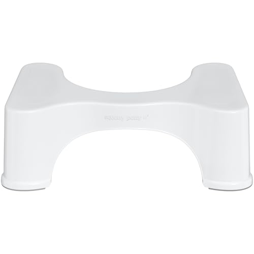 Squatty Potty Original Bathroom Toilet Stool, 7-inch Height, White