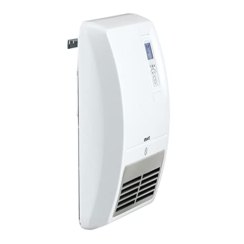 EWT Bathroom Quick Heater Future, efficient wall-mounted heating device, including thermostat with return timer & adaptive start function, 2000 W heating power, White