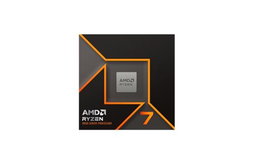 AMD Ryzen 7 9700X processor (8 cores/16 threads) 65W TDP, AM5 socket, 40MB cache, Up to 5.5 GHz max boost frequency, No cooler