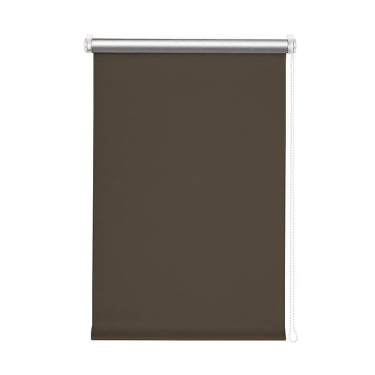 Victoria M. Tenebra Thermal Blind, Clamp Fix Blind, Blackout Blind, Heat Protection, Privacy, No Drilling, incl. Mounting Material, 75 x 220 cm, Dark Brown