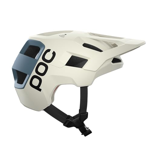 POC Unisex - Adults Kortal Race MIPS Helmet, Selentine Off-White/Calcite Blue Matte, M (55-58cm)