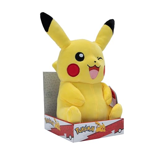 Pokemon PKW3106-30cm Plush - Pikachu, official plush