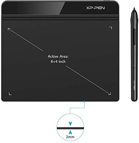 XP-PEN Star G640 graphics tablet 6x4 inch drawing tablet OSU! Pad with battery-free pen 20 replacement nibs