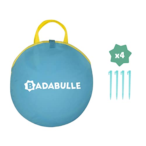 Badabulle Anti-UV Tent, Large Beach Shelter, High Sun Protection SPF 50+, Pop-Up System