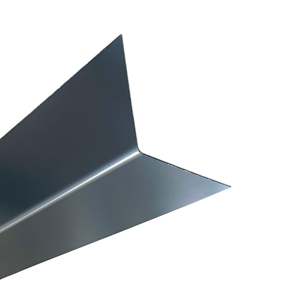 Aluminum angle anthracite angle profile angle sheet corner protection 2000 mm long corner angle, item form: 90 x 90 x 0.8 mm