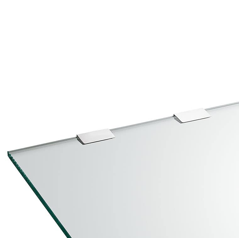 SEBSON LED Glass Shelf Lighting 6 Pack - Includes 12V Power Supply with Switch - Warm White LED Clips - Glass Edge Lighting for Display Case, Shelf, Table.