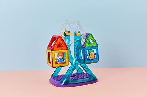 MAGFORMERS Magnetic Building Blocks Carnival Plus Set, 48 Pieces, Ages 3-8, 8x34x24 cm, Magnetic, Building Blocks Toy, Educational Toy, Scientific Thinking, Unisex, Plastic, 703016