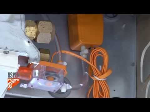 Air conditioner condensate pump Aspen Maxi Orange