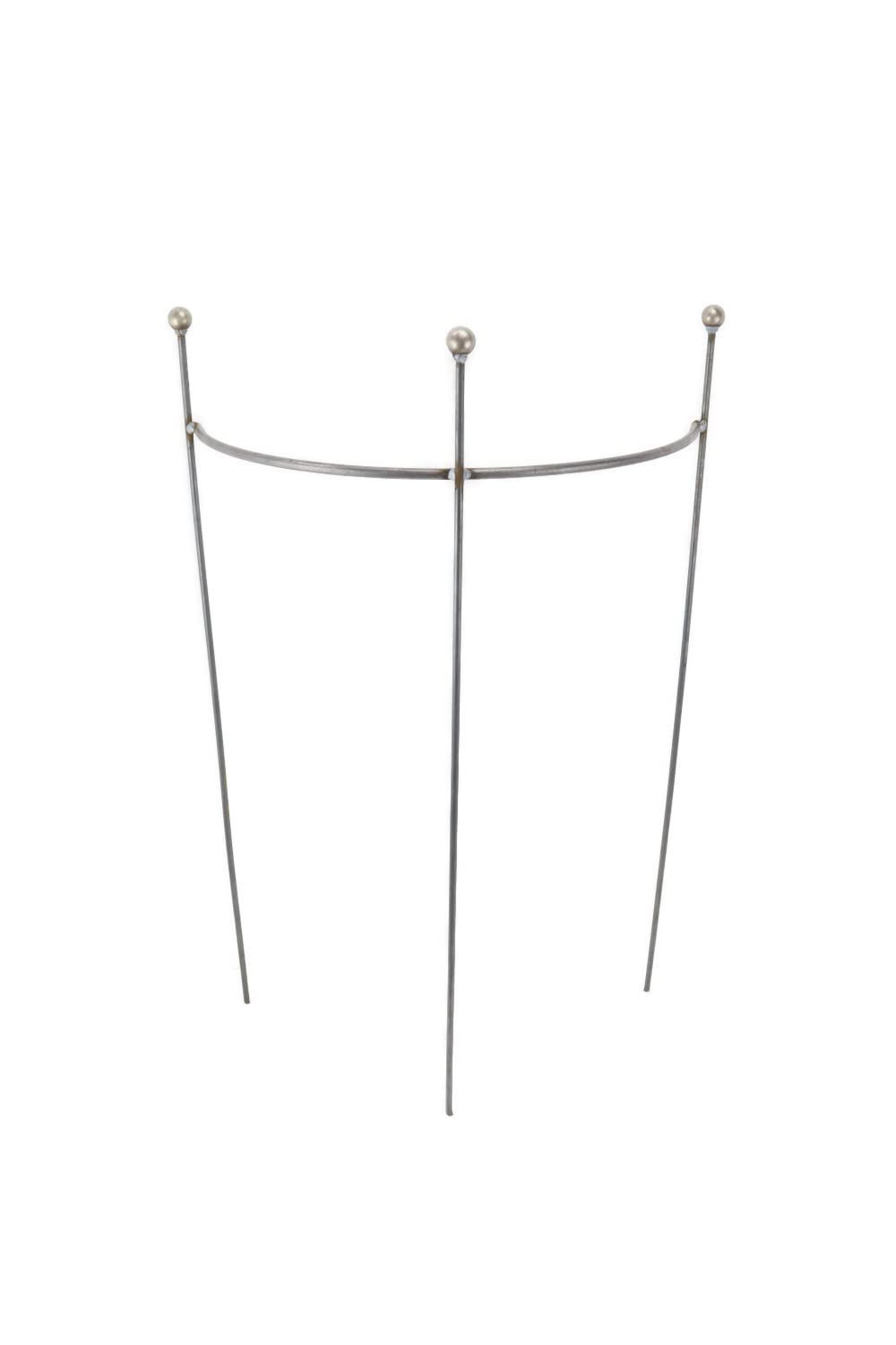 Deer Terracotta 4X Perennial Holder Hugo half-round Sphere stable Width 55cm Height 90cm Solid material Climbing aid with ball Plant support Trellis