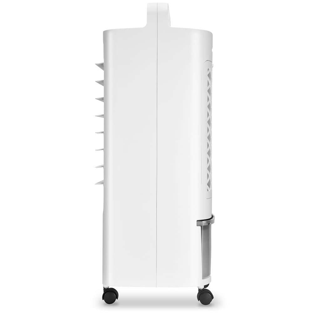 TROTEC Aircooler PAE 12 air cooler 3-in-1 portable air conditioner fan humidifier 3 fan speeds 3L tank evaporative cooling air filter Honeycomb technology