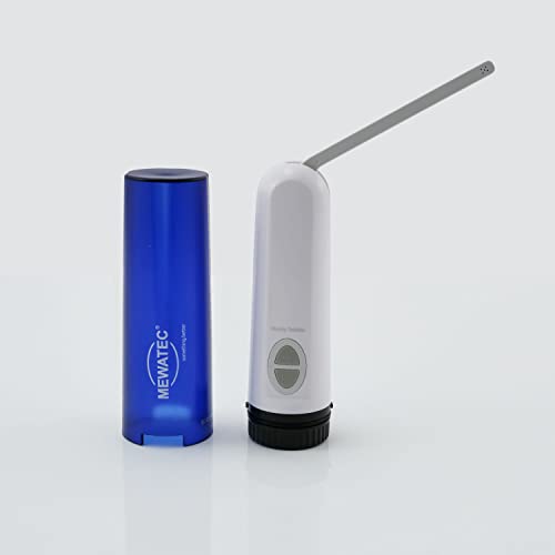 MEWATEC Travelet 2.0 in blue | NEW! | Travel bidet | Travel shower | Shower toilet | Li-ion battery | USB C charging cable