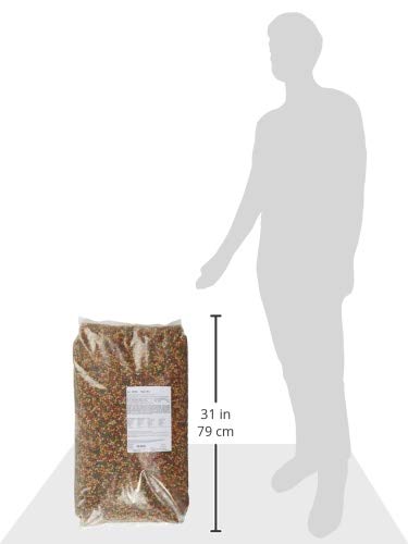 AquaForte High-quality floating staple food for ornamental fish 15kg (± 40 liters) Medium Pellets 6mm, Four different fish pellets, Crude protein: 32.3%, Crude fat: 4%, Crude fiber: 4.5%, Ash: 5.6%