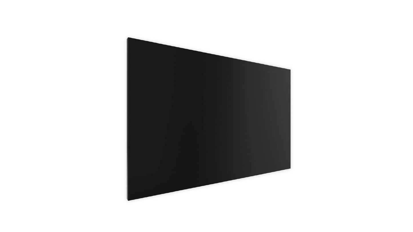 ALLboards Metallic Magnetic Board CHALKBOARD BLACK 90x60cm MetalBoards Memo Board for any type of magnets Magnetic pin board + 6 chalks, 10 magnets, and eraser