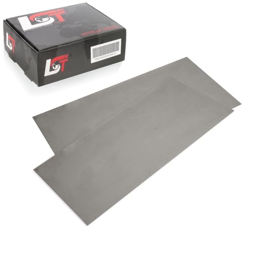 2x Carbon steel sheet car body sheet 0.8mm welding sheet repair sheet 250x500 mm