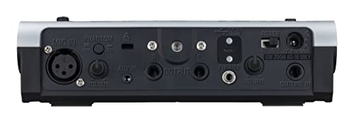 ZOOM V3 Vocal Processor - effects unit for enhancing vocals, voices, and speech, for recording and streaming, podcasts, videos, and content optimization, black & silver.
