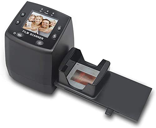 DIGITNOW! Slide Scanner Converts 35mm/135 Negatives and Slides to Digital JPEG, Film Scanner with High Resolution of 1800 DPI, No Computer Required