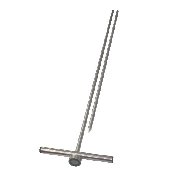 AGRETO Temperature probe, hay probe, 185 cm lance length, robust industrial thermometer, measuring range up to 110 °C, reliable temperature control, 5 years manufacturer's guarantee