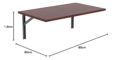 AKKE 80x60 | Wall-mounted folding table | Kitchen table, desk, children's table | Caravaggio