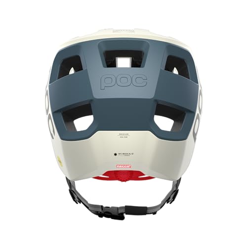 POC Unisex - Adults Kortal Race MIPS Helmet, Selentine Off-White/Calcite Blue Matte, M (55-58cm)