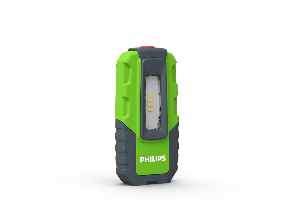 Philips Xperion 3000 Pocket LED work light, compact rechargeable shop lamp, flashlight, 300lm