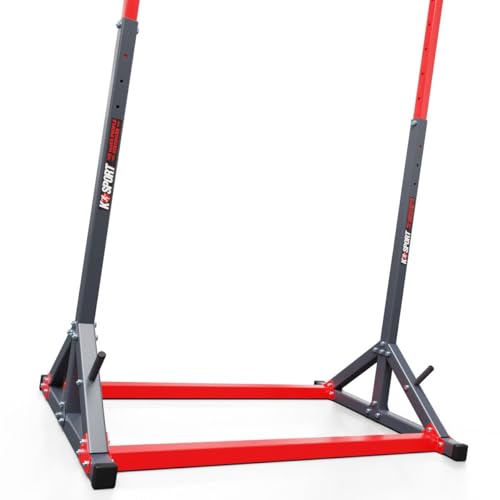 K-Sport: Stationary pull-up bar up to 140kg, free-standing pull-up tower with pull-up bar & weight holder I pull-up tower for muscle training I Pull Up Mate, incl. E-Book