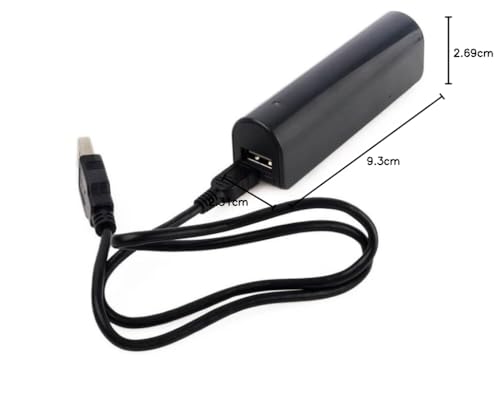 Sellgal-tec ® MQ-L500 model anthracite - USB flash drive recorder, Spy Powerbank. Up to 2 weeks continuous recording or 4 months standby, 16GB storage for max. 576 hours.