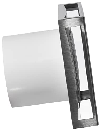 LIRAST Ø 100mm stainless steel bathroom fan, ventilator for efficient ventilation in bathroom kitchen toilet.