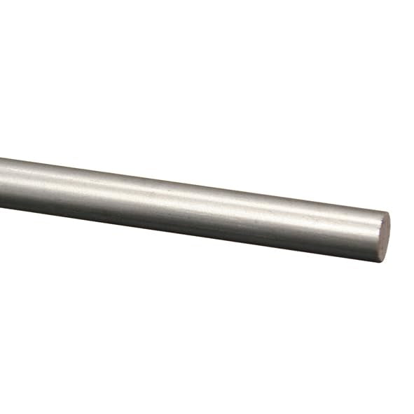 Round steel rod Ø 18 mm raw, length 1450 mm stainless steel V2A round material round bar round profile VA railing stairs balcony railing grill grill grate 1 piece