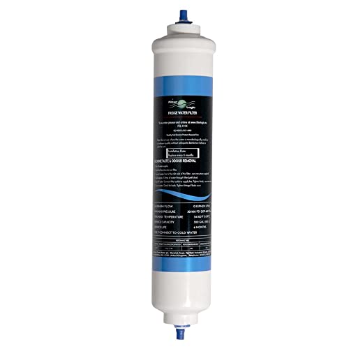 2x FilterLogic FFL-191X external water filters replace SAMSUNG DA29-10105J, HAFEX/EXP, HAFEX EXP/LG 5231JA2010B, 5231JA2010C / HAIER 0060823485A / WHIRLPOOL USC-100 refrigerator filters - Filter