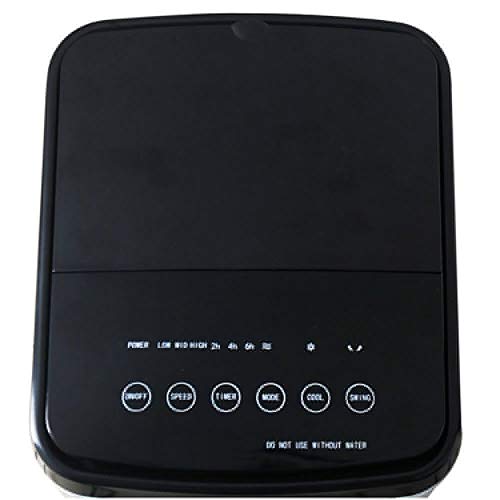 Ardes AR5AMR08 Penny humidifier with digital controls, timer, and remote control, 4L tank capacity, black