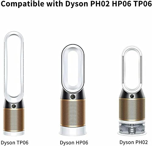 Air purifier HEPA & carbon filter compatible with Dyson PH01 Pure Humidify + Cool, HP06 Pure Hot + Cool Cryptomic, TP06, TP09, HP06, PH01, PH02, TP07, HP07, HP09, 970341-01, 965432-01.