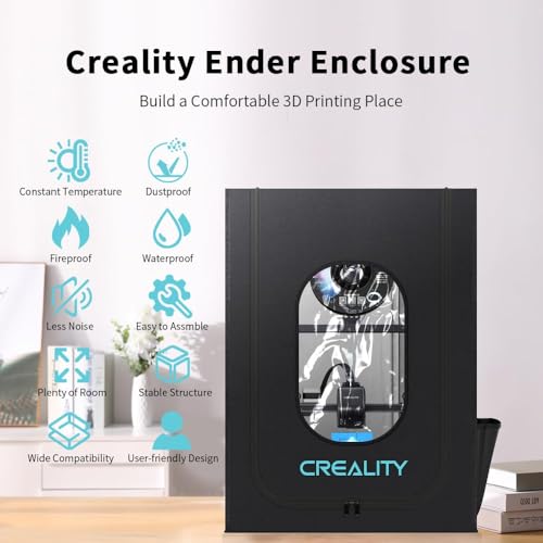 3D printer enclosure, large protective cover for Creality Ender 3 Max / 3 Max Neo / 3 S1 Plus / 5 Pro / 5 Plus / K1 Max / CR-10 / 10S / 10S PRO / CR-20 3D printers, 700x750x900mm.