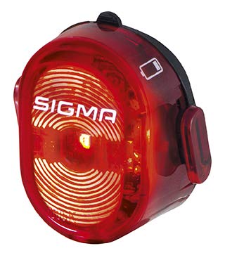 SIGMA LED bike light set Aura45/Nugget II with 45/15 lux | Rechargeable & splash-proof | Tool-free installation | 6-21h battery life | Front and rear bike lights LED set.