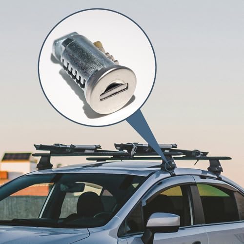2 lock cores for Thule, One-Key System Includes 2 lock cylinders, 1 key, and 1 control key