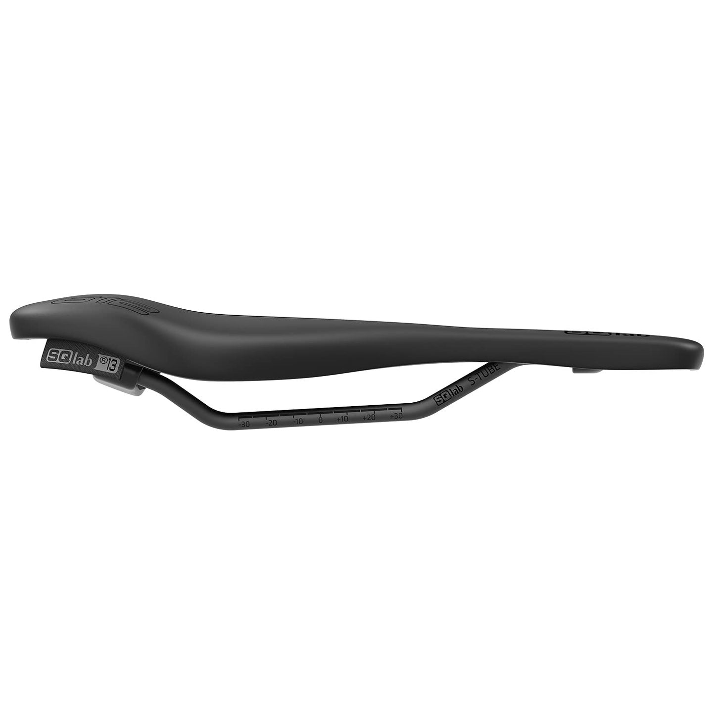 SQlab Unisex-Adult 612 Ergowave Active 2.1 Road & MTB Race Bike Saddle, Black, 13 cm & Unisex-Adult 411 Innerbarends 2.0 Bike Bar Ends for inside, Black, One Size