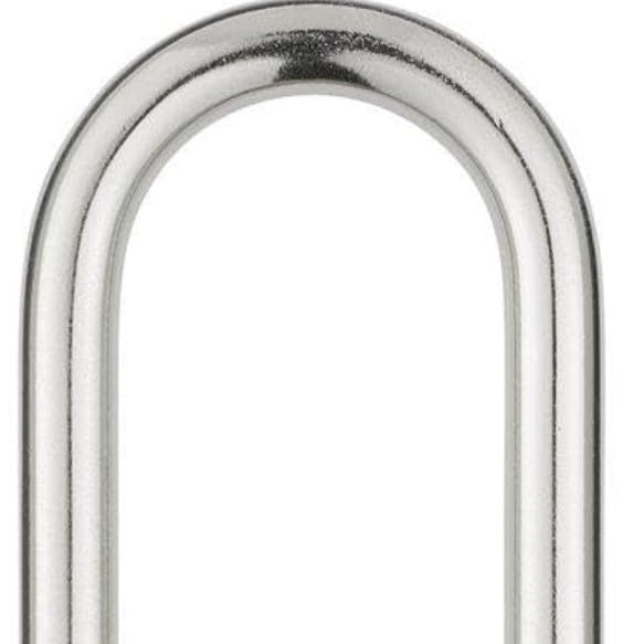 ABUS Brass Padlock 85/50HB127 gl.-2745 - Keyed Alike and with a high shackle - for cellar doors, sheds, and more - weatherproof - hardened steel shackle - ABUS security level 7