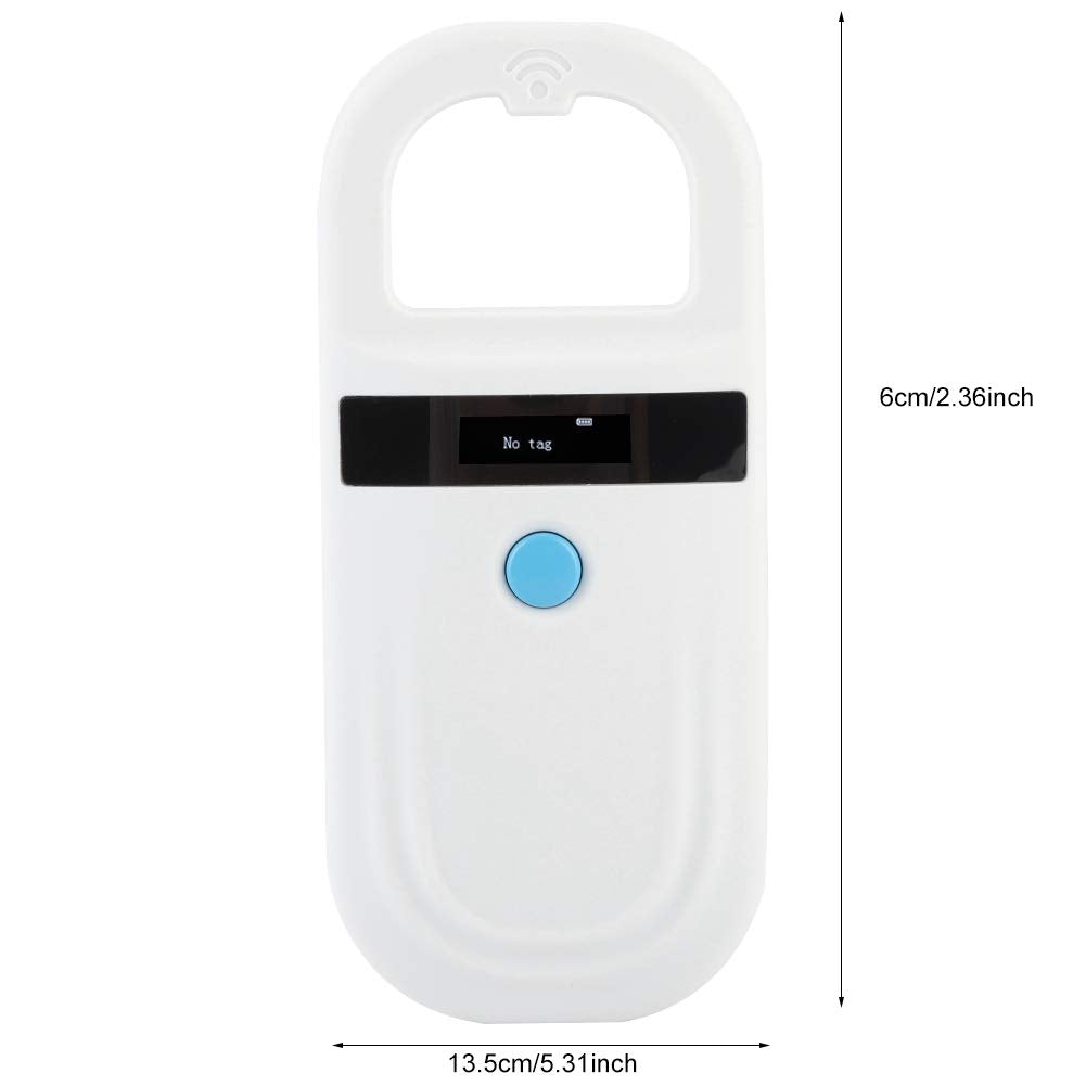 Animal microchip reader, Yinhing pet microchip scanner, rechargeable pet chip registration ID scanner. Microchip scanner for pets, pet tag scanner, pet microchip reader for animals.