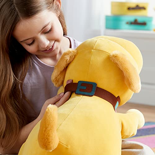 Disney Store large plush toy Doug Cuddleez, size L, yellow