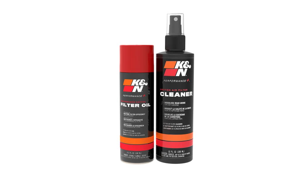 K&N Filter Cleaning Kit I Oil & Cleaner I For optimal cleaning of all air filters, 99-5003 EU