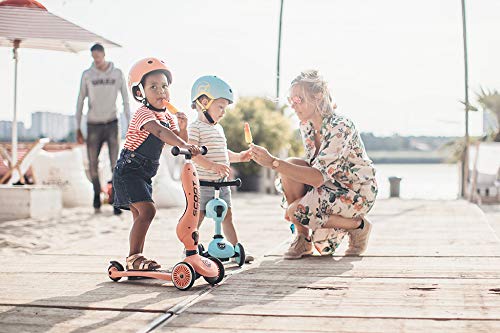 Scoot & Ride Children's Bike Helmet, Peach, 45 to 51cm