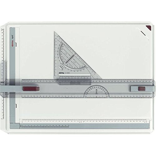 rOtring Rapid A3 Drawing Board | Professional drawing board with ruler and triangle ruler