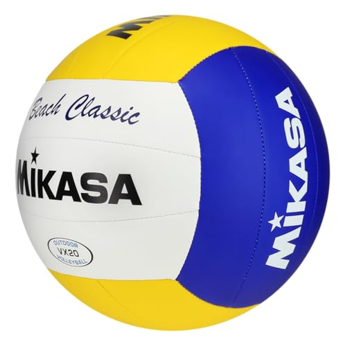 Mikasa VX20 Beach Classic Volleyball, White
