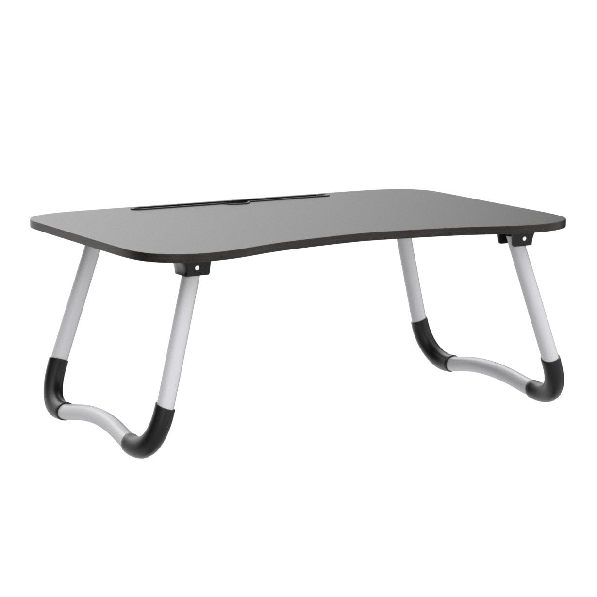 Adjustable laptop bed table Lap Standing Desk for bed and sofa Laptop Lap Desk Folding Breakfast Serving Tray Notebook Stand Reading Holder for couch floor Kids (60 x 40 cm)